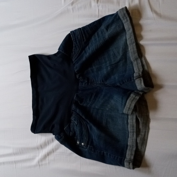 Motherhood five pocket shorts with band - Picture 1 of 10